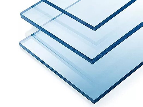 abrasion resistant polycarbonate sheet for high traffic interiors